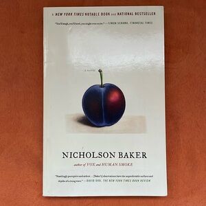 The Anthologist -paperback- by Nicholson Baker